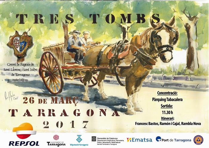 Tarragona celebra la Fiesta dels Tres Tombs